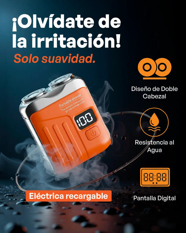 Mini Shaver Eléctrica Portátil Digital